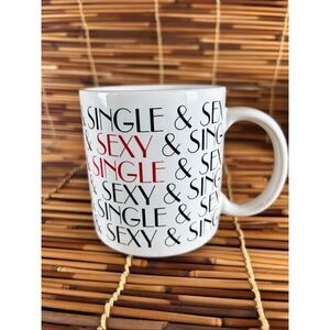 Single & Sexy Mug Cup 1987 Dakin